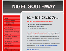 Tablet Screenshot of nigelsouthway.com